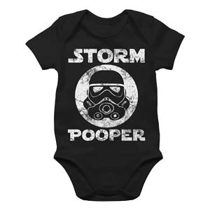 Storm Pooper Baby Strampler